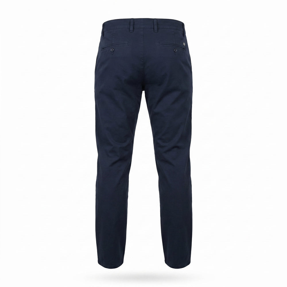 Modfitter Pantalone Carnaby Popeline Dark Navy Blu - foto 2