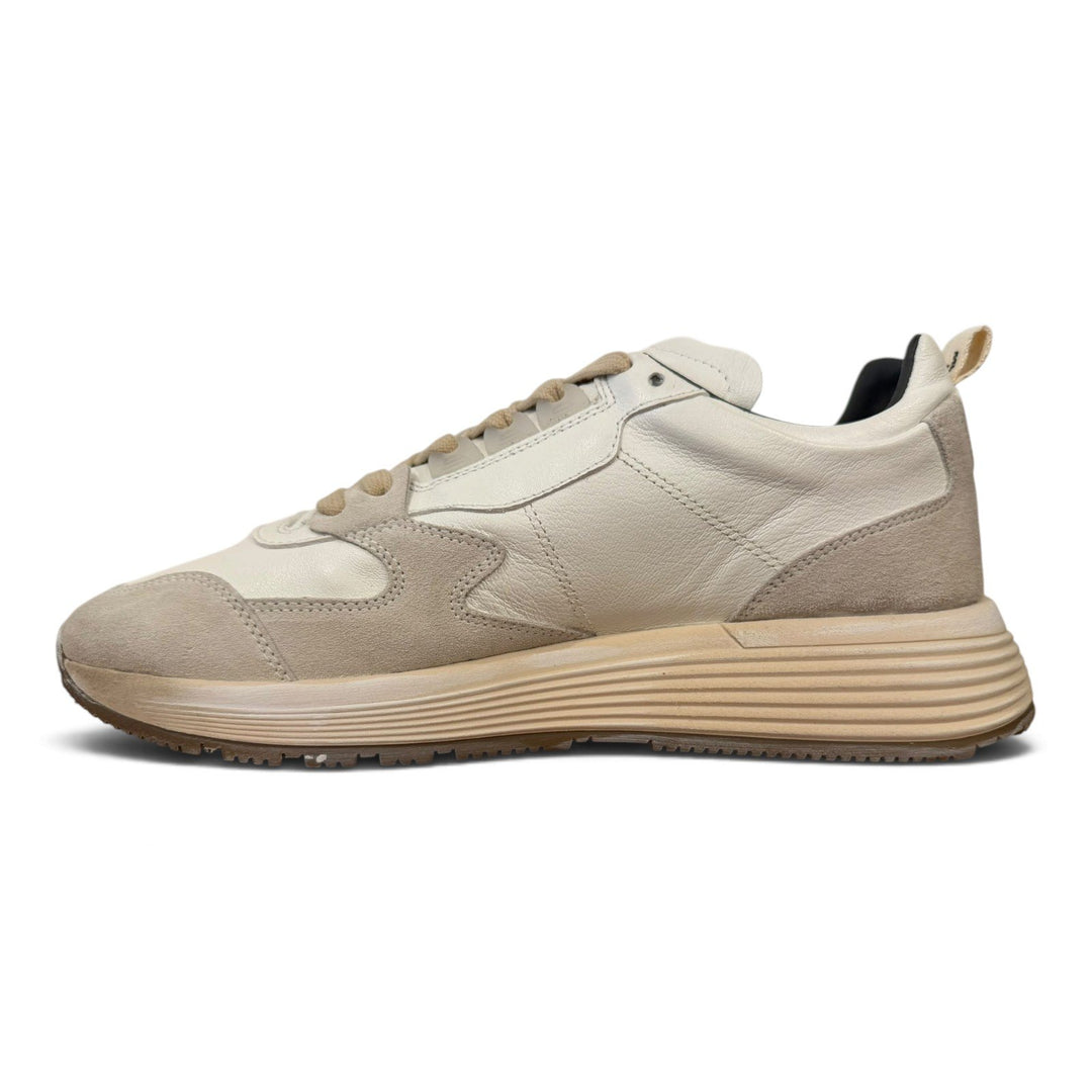 Sneakers Creft in vera pelle bianca Moma