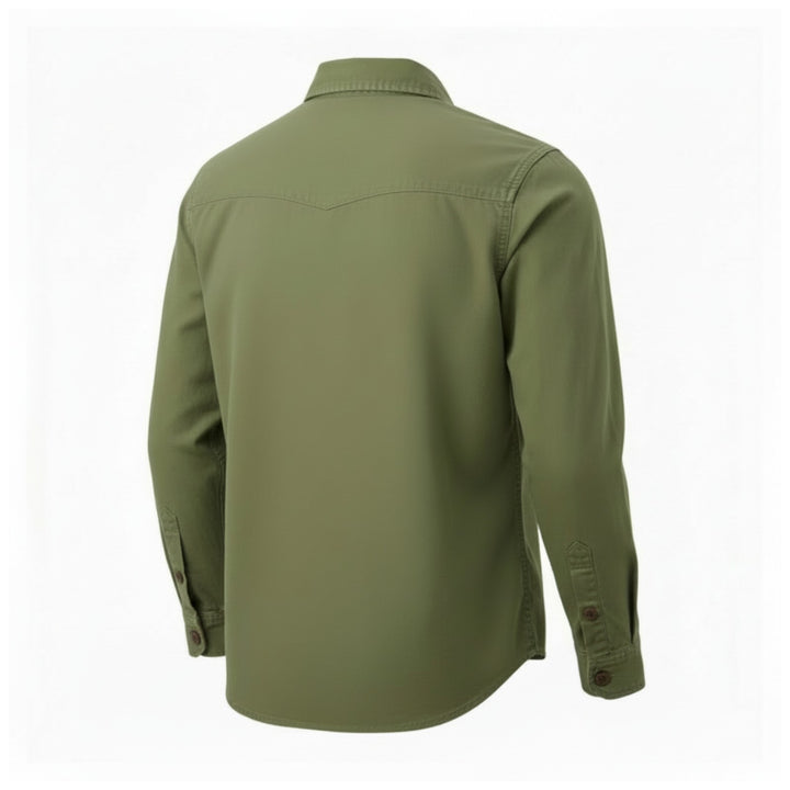GABARDINE GUIDE SHIRT ALASKA VIHREÄ