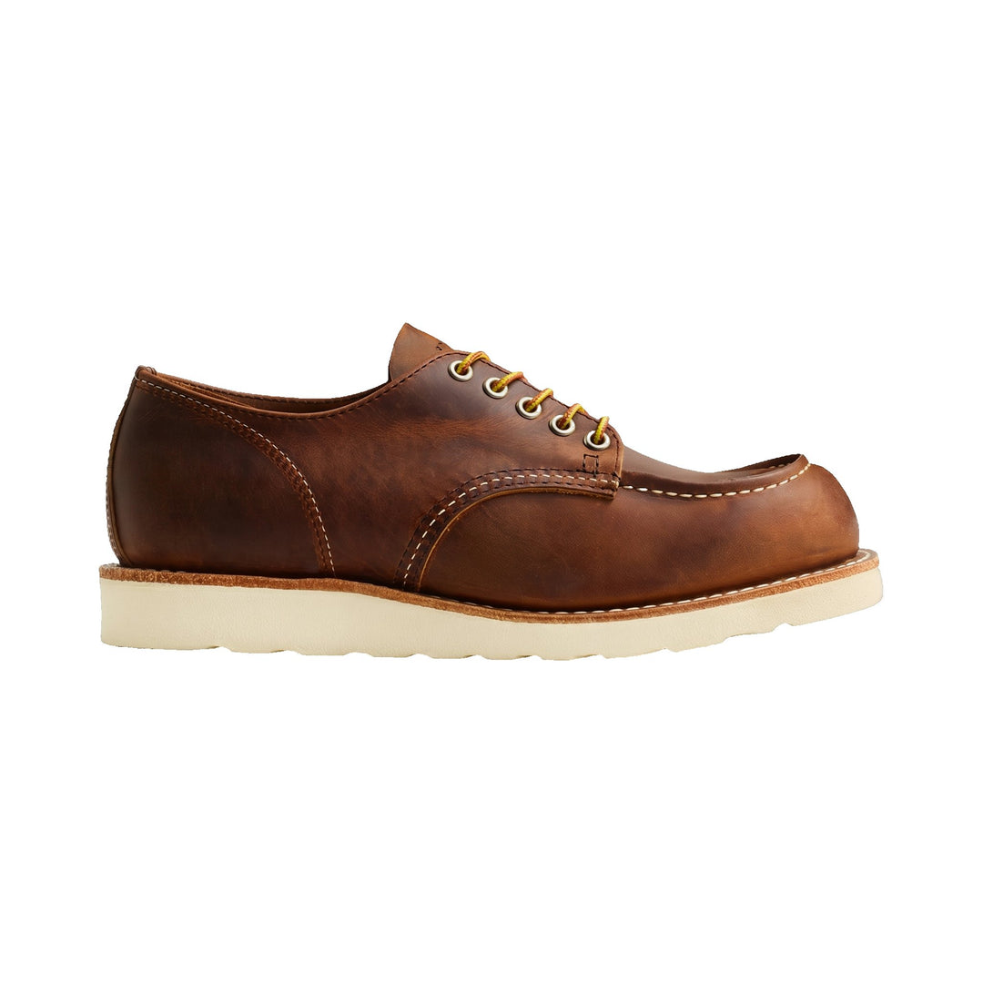 Red Wing Shoes 8077 SHOP MOC OXFORD COPPER BROWN Marrone - foto 1