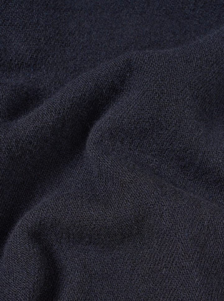 Universal Works Lindberg Pant Robin Wool Mix Dark Navy Blu - foto 4