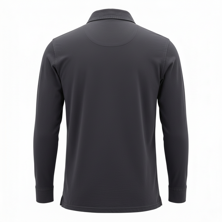 Pitkähihainen Polo York Jersey Navy